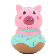 Load image into Gallery viewer, Jumbo Cheese Chocolate Biscuits Cute Squishy Slow Rising Soft Squeeze Toy Phone Strap Scented Relieve Stress Funny Kid Xmas Gift