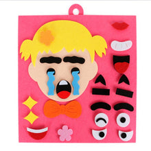 Load image into Gallery viewer, Children Learning Funny Set Kid DIY Toys Emotion Change Puzzle Toys Baby Creative Facial Expression Improve Hands-on Ability Toy
