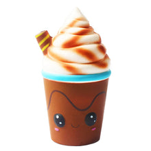 Load image into Gallery viewer, Jumbo Cheese Chocolate Biscuits Cute Squishy Slow Rising Soft Squeeze Toy Phone Strap Scented Relieve Stress Funny Kid Xmas Gift
