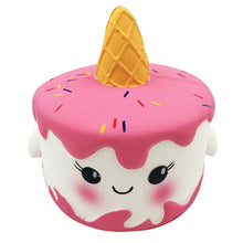 Load image into Gallery viewer, Jumbo Cheese Chocolate Biscuits Cute Squishy Slow Rising Soft Squeeze Toy Phone Strap Scented Relieve Stress Funny Kid Xmas Gift
